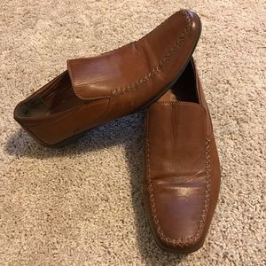 J75 by JUMP men’s size 10 brown leather slip ons